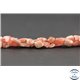 Perles semi précieuses en rhodochrosite d'Argentine - Nuggets/10 mm - Grade A
