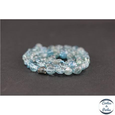 Perles en apatite de Madagascar - Nuggets/8mm