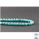 Perles semi précieuses en amazonite de Russie - Ronde/6 mm - Grade A