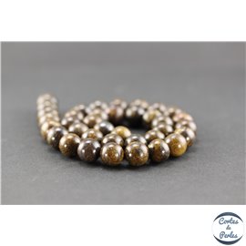 Perles en bronzite - Rondes/10mm