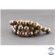 Perles semi précieuses en bronzite - Ronde/10 mm
