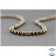 Perles semi précieuses en bronzite - Ronde/4 mm