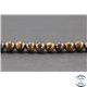 Perles semi précieuses en bronzite - Ronde/4 mm