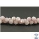 Perles semi précieuses en kunzite - Pépite/10 mm