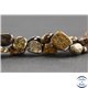 Perles semi précieuses en bronzite - Nuggets/10 mm