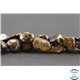 Perles semi précieuses en bronzite - Nuggets/10 mm