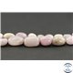 Perles semi précieuses en kunzite - Nuggets/12 mm