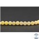 Perles semi précieuses en aventurine jaune - Ronde/6 mm