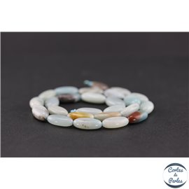 Perles en amazonite - Ovales/16mm