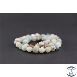 Perles en amazonite - Pépites/8mm