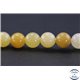 Perles semi précieuses en aventurine jaune - Ronde/8 mm
