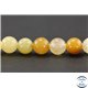 Perles semi précieuses en aventurine jaune - Ronde/8 mm