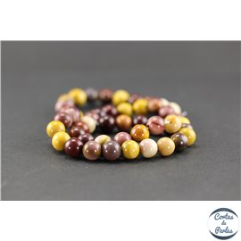 Perles en mookaite - Rondes/8mm