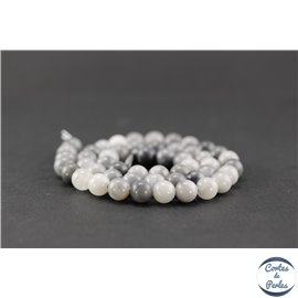 Perles en oeil d'aigle - Rondes/8mm - Grade AB