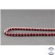 Perles en grenat US - Rondes/4mm - Grade AA