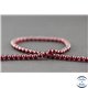 Perles en grenat US - Rondes/4mm - Grade AA