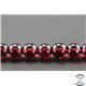 Perles en grenat US - Rondes/4mm - Grade AA