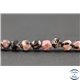 Perles semi précieuses en rhodonite - Pépite/6 mm