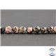 Perles semi précieuses en rhodonite - Pépite/6 mm