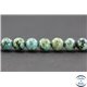 Perles semi précieuses en jaspe impérial - Ronde/8 mm