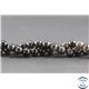 Perles semi précieuses en obsidienne - Ronde/8 mm