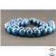 Perles en apatite de Madagascar - Rondes/12mm - Grade A