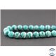 Perles semi précieuses en amazonite de Russie - Ronde/8 mm - Grade A