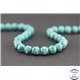 Perles semi précieuses en amazonite de Russie - Ronde/8 mm - Grade A