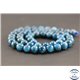 Perles en apatite de Madagascar - Rondes/8mm - Grade AA