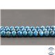 Perles en apatite de Madagascar - Rondes/8mm - Grade AA