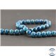 Perles en apatite de Madagascar - Rondes/8mm - Grade AA