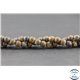 Perles en bronzite dépolie - Ronde/4,5 mm