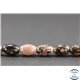 Perles en rhodonite - Olive/8 mm