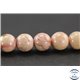 Perles en rhodochrosite d'Argentine - Rondes/6mm - Grade AB