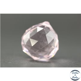 Lot de 3 pendentifs en cristal - Gouttes/21 mm - Rosaline