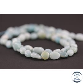 Perles en amazonite - Nuggets/5-10mm