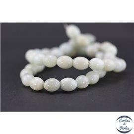 Perles en amazonite - Ovales/10mm