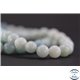 Perles semi précieuses en amazonite - Rondes/6 mm - Aquamarine light - Grade A