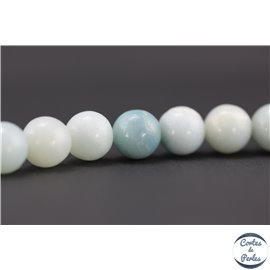 Perles en amazonite - Rondes/8mm