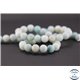 Perles semi précieuses en amazonite - Rondes/8 mm - Turquoise light