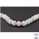 Perles semi précieuses en amazonite - Rondes/8 mm - Turquoise light
