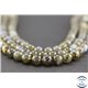 Perles semi précieuses en labradorite dark - Rondes/8 mm - Grade AA