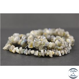 Perles en labradorite - Pépites/5mm