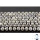 Perles semi précieuses facettées en labradorite - Rondes/8 mm