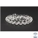 Perles en cristal de roche - Rondes/10mm - Grade A