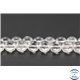 Perles en cristal de roche - Rondes/6mm - Grade A