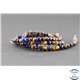 Perles en oeil de tigre - Ronde/4 mm - Grade A