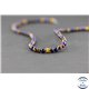 Perles en oeil de tigre - Ronde/4 mm - Grade A