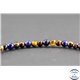 Perles en oeil de tigre - Ronde/4 mm - Grade A