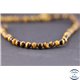 Perles en oeil de tigre - Ronde/4 mm - Grade A